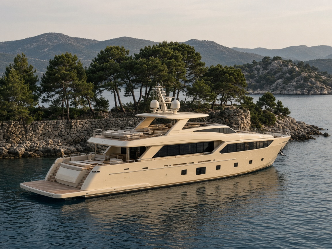Yacht charter $20,000–$50,000 per week